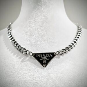 PRADA Tag Necklace